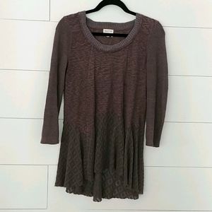 Anthropologie Tunic Sweater